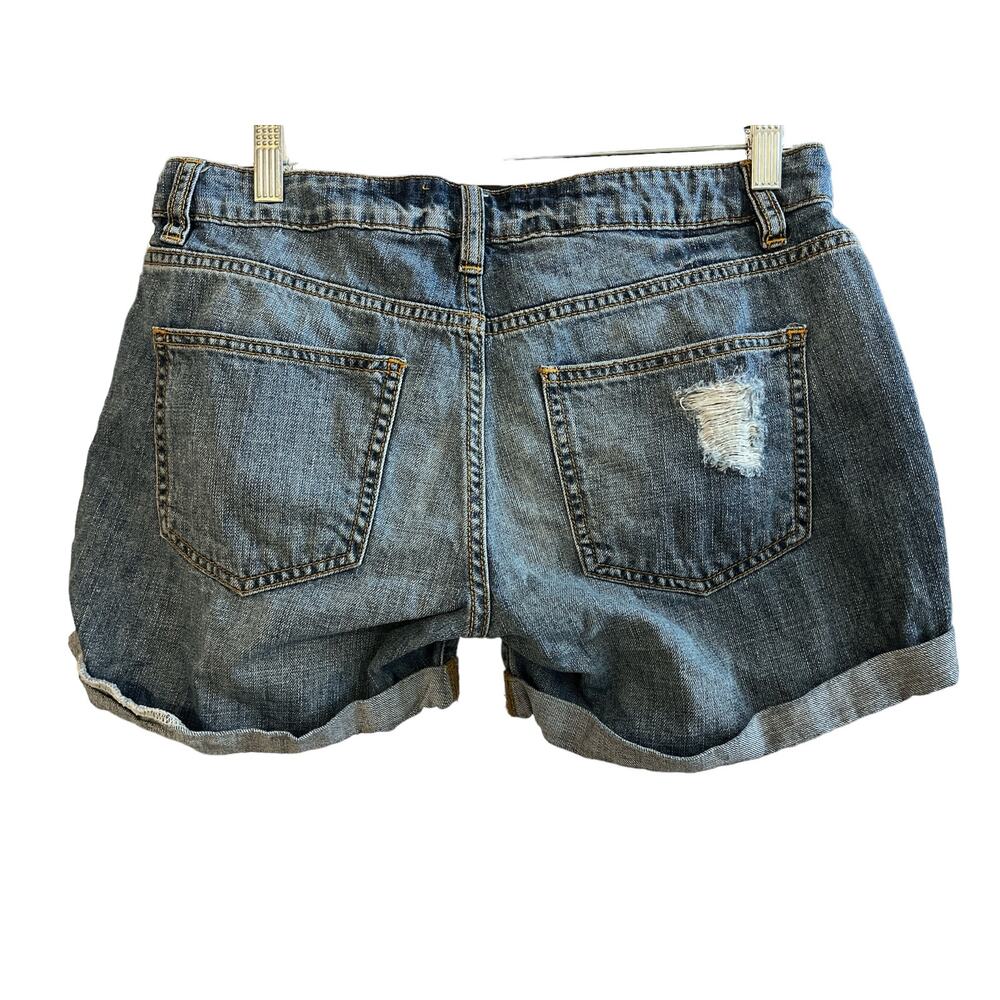 Akira Chicago Red Label Distressed Denim Shorts M - Picture 3 of 9